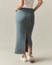 Women's Midweight Fleece Skirt - Stormy Weather